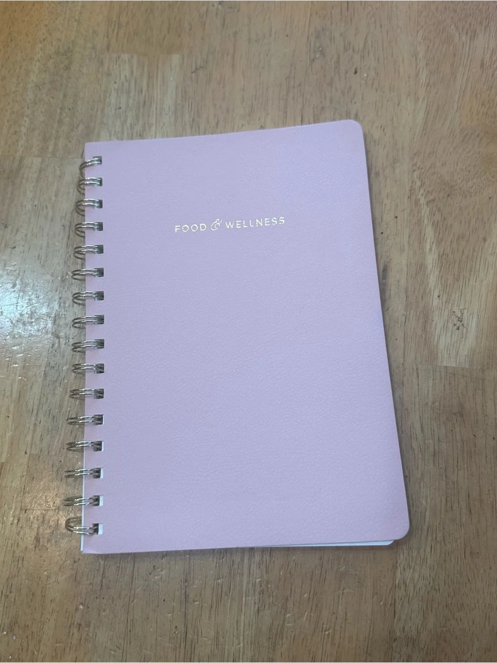 Pink Spiral Food & Wellness Journal - Women Accessories
